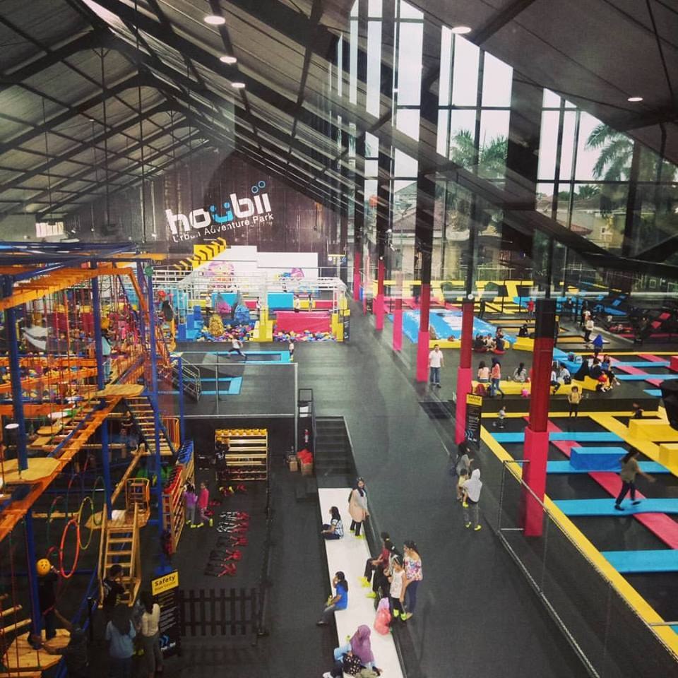 Houbii indoor adventure park in Jakarta