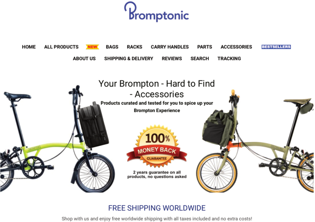 bromptonic | design by IMAGINIF